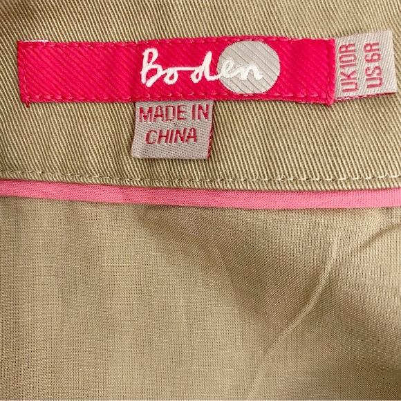 Boden Stitch Burst Embroidered A-Line Skirt, Size 6R - Picture 11 of 11